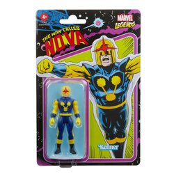 Hasbro Marvel Legends Series Nova 3.75-inch Retro 375 Collection Action Figure ฮาสโบร มาร์เวล เลเจนด์ หุ่นโมเดลฟิกเกอร์ โนวา ขนาด 3.75 นิ้ว ลิขสิทธิ์แท้