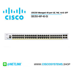 EOL CBS350-48P-4G-EU (CBS350 Managed 48-port GE, PoE, 4x1G SFP) ** C1300-48P-4G