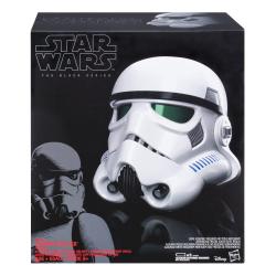 Hasbro Star Wars The Black Series Imperial Stormtrooper 1:1 Scale Electronic Voice Changer Helmet ฮาสโบร สตาร์ วอร์ส เดอะ แบล็ค ซีรี่ย์ส หน้ากาก อิมพีเรียล สตอร์มทรูปเปอร์ เปลี่ยนเสียงได้ ลิขสิทธิ์แท้