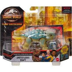 Mattel Jurassic World Dino Rivals Attack Pack Ankylosaurus Bumpy (GMP71) แมทเทล จูราสสิค เวิลด์ ของเล่นแอ็กชั่นฟิกเกอร์ไดโนเสาร์ แองคิโลซอรัส บัมบี้