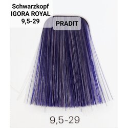 Schwarzkopf Igora Royal ครีมย้อมผม อีโกร่า รอยัล เบอร์ 9,5-29 (60ml) 80 กรัม