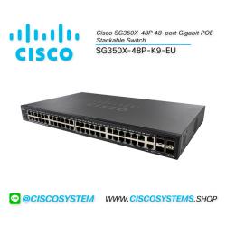 EOL SG350X-48P-K9-EU (Cisco SG350X-48P 48-port Gigabit POE Stackable Switch)