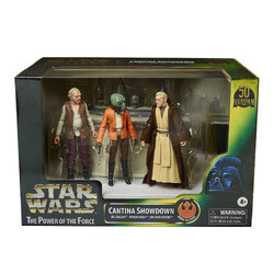 Hasbro Star Wars The Black Series Obi-Wan Kenobi The Power of the Force Cantina Showdown Figure (SDCC 2021) ฮาสโบร สตาร์ วอร์ส โอบี-วัน ฉาก แคนติน่า โชว์ดาวน์ ลิขสิทธิ์แท้
