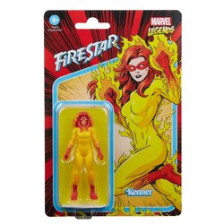 Hasbro Marvel Legends Series Firestar 3.75-inch Retro 375 Collection Action Figure ฮาสโบร มาร์เวล เลเจนด์ หุ่นโมเดลฟิกเกอร์ ไฟร์สตาร์ ขนาด 3.75 นิ้ว ลิขสิทธิ์แท้