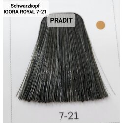 Schwarzkopf Igora Royal ครีมย้อมผม อีโกร่า รอยัล เบอร์ 7-21 (60ml) 80 กรัม