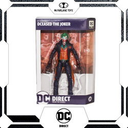DC Collectibles Essentials : DCeased The Joker Action Figure ดีซี เอสเซนเชียล หุ่นโมเดลฟิกเกอร์ ดีครีส เดอะ โจ๊กเกอร์ ขนาด 7 นิ้ว ลิขสิทธิ์แท้