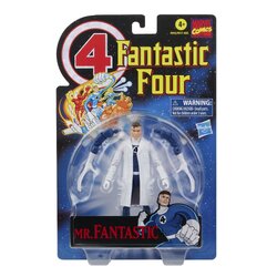 Hasbro Marvel Legends Series Retro Fantastic Four Mr. Fantastic 6-Inch Action Figure ฮาสโบร มาร์เวล เลเจนด์ แฟนแทสติก โฟร์ หุ่นโมเดลฟิกเกอร์ มิสเตอร์ แฟนแทสติก ขนาด 6 นิ้ว ลิขสิทธิ์แท้