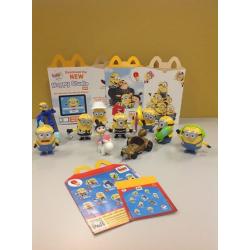 โมเดลของเล่นแมคโดนัลด์(McDonald's) แฮปปี้มีล Happy Meal ชุด Despicable Me 3 (Minions) (2017)