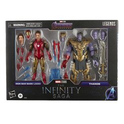 Hasbro Marvel Legends Series Iron Man Mark 85 vs. Thanos Avengers Infinity Saga 6-inch Scale Figure ฮาสโบร มาร์เวล เลเจนด์ หุ่นโมเดลฟิกเกอร์ ไอรอนแมน มาร์ค85 และ ธานอส ขนาด 6 นิ้ว ลิขสิทธิ์แท้