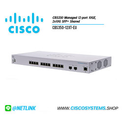 EOL CBS350-12XT-EU (CBS350 Managed 12-port 10GE, 2x10G SFP+ Shared) ** C1300-12XT-2X