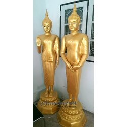 พระประจำวันทองเหลืองพ่นทอง พิมพ์ 20 นิ้ว