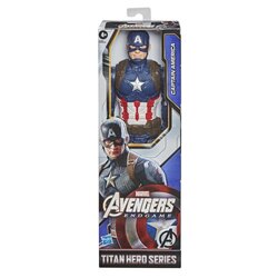 Hasbro Marvel Avengers Titan Hero Series Captain America 12-Inch Action Figure ฮาสโบร มาร์เวล อเวนเจอร์ส หุ่นโมเดลฟิกเกอร์ กัปตัน อเมริกา 12 นิ้ว ลิขสิทธิ์แท้