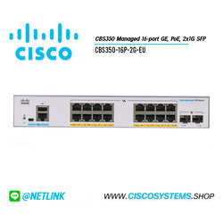 EOL CBS350-16P-2G-EU (CBS350 Managed 16-port GE, PoE, 2x1G SFP) ** C1300-16P-2G