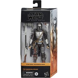 Hasbro Star Wars The Black Series The Mandalorian (Beskar Armor) 6-inch-scale Figure ฮาสโบร สตาร์ วอร์ส เดอะ แบล็ค ซีรีส์ หุ่นโมเดลฟิกเกอร์ เดอะ แมนดาโรเลี่ยน (เบสคาร์ อาร์เมอร์) ขนาด 6 นิ้ว ลิขสิทธิ์แท้