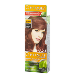 Optimus Color Cream ออพติมัส คัลเลอร์ ครีม เบอร์MG661 สีน้ำตาลทองแดงมะฮอกกานี 100 มล 235 กรัม