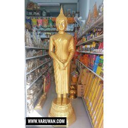 พระประจำวันทองเหลืองพ่นทอง พิมพ์ 30 นิ้ว