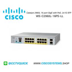 EOL WS-C2960L-16PS-LL (Cisco Catalyst 2960L 16 port GigE with PoE, 2x1G SFP) LAN Lite ** C1000-16P-2G-L