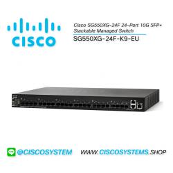 EOL SG550XG-24F-K9-EU (Cisco SG550XG-24F 24-Port 10G SFP+ Stackable Managed Switch)