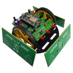 MICROBOT KIT MB104 หุ่นยนต์ MicroBot SUMO ควบคุมด้วยโทรศัพท์มือถือ (WiFi)