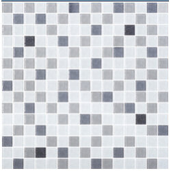 COTTO โมเสค กลาส เบลนด์ ดิซซี่02 ดำ(06S)(12x12)GA