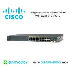 EOL WS-C2960+24TC-L (Cisco Catalyst 2960 Plus 24 10/100 + 2T/SFP LAN Base) ** C1000-24T-4G-L