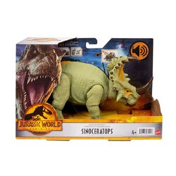 Mattel Jurassic World Roar Strikers Sinoceratops (HDX43) แมทเทล จูราสสิค เวิลด์ ของเล่นแอ็กชั่นฟิกเกอร์ไดโนเสาร์ ซิโนเซราทอปส์