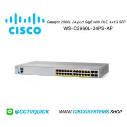 EOL WS-C2960L-24PS-AP (Cisco Catalyst 2960L 24 port GigE with PoE, 4 x 1G SFP) LAN Lite ** C1000-24P-4G-L