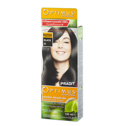 Optimus Color Cream ออพติมัส คัลเลอร์ ครีม เบอร์ N200 (สีดำ) 100 มล 235 กรัม