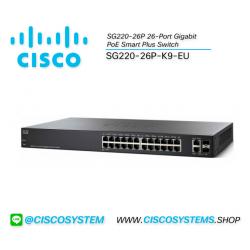 EOL SG220-26P-K9-EU (SG220-26P 26-Port Gigabit PoE Smart Plus Switch)