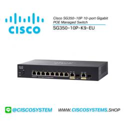 EOL SG350-10P-K9-EU (Cisco SG350-10P 10-port Gigabit POE Managed Switch)