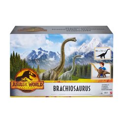 Mattel Jurassic World Brachiosaurus (HFK04) แมทเทล จูราสสิค เวิลด์ ของเล่นแอ็กชั่นฟิกเกอร์ไดโนเสาร์ แบรคิโอซอรัส