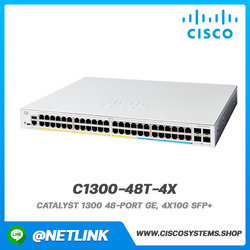อุปกรณ์กระจายสัญญาณ Cisco รุ่น C1300-48T-4X