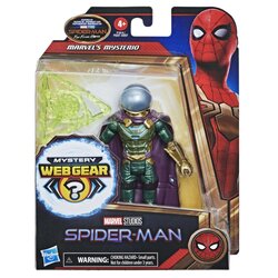 Hasbro Marvel Spider-Man Mystery Web Gear Mysterio 6-Inch Action Figure ฮาสโบร มาร์เวล สไปเดอร์-แมน หุ่นโมเดลฟิกเกอร์ เว็บ เกียร์ มิสเตริโอ้ ขนาด 6 นิ้ว ลิขสิทธิ์แท้