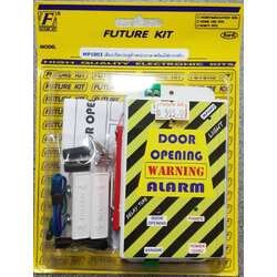 DIY PROJECT MP1003 เตือนเปิดประตูค้างหน่วงเวลาพร้อมไฟกระพริบ