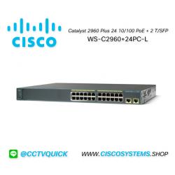 EOL WS-C2960+24PC-L (Cisco Catalyst 2960 Plus 24 10/100 PoE + 2 T/SFP LAN Base) ** C1000-24FP-4G-L