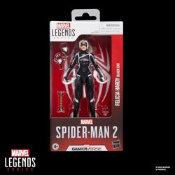 Hasbro Marvel Legends Series Gamerverse Black Cat Felicia Hardy Action Figure ฮาสโบร มาร์เวล เลเจนด์ ซีรี่ย์ส หุ่นโมเดลฟิกเกอร์ เกมเมอร์เวิร์ส แบล็ค แคท เฟลิเซีย ฮาร์ดี้ ขนาด 6 นิ้ว ลิขสิทธิ์แท้
