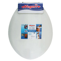 Vegarr V1200W ฝารองนั่งชักโครก สีขาว