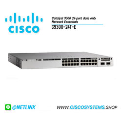 C9300-24T-E (Catalyst 9300 24-port data only, Network Essentials)
