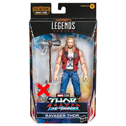 Hasbro Marvel Legends Series Ravager Thor (Love and Thunder) 6-inch Scale Figure ฮาสโบร มาร์เวล เลเจนด์ ซีรี่ย์ส หุ่นโมเดลฟิกเกอร์ ราเวจเจอร์ ธอร์ (เลิฟ แอนด์ ธันเดอร์) ขนาด 6 นิ้ว (No BAF) ลิขสิทธิ์แท้