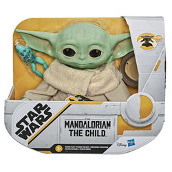 Hasbro Star Wars The Mandalorian Baby Yoda The Child Talking Plush Toy Figure ฮาสโบร สตาร์ วอร์ส แมนดาโรเลี่ยน หุ่นโมเดลฟิกเกอร์ เบบี้ โยดา ขนาด 7.5 นิ้ว มีเสียง10แบบ ลิขสิทธิ์แท้