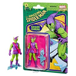 Hasbro Marvel Legends Series Green Goblin 3.75-inch Retro 375 Collection Action Figure ฮาสโบร มาร์เวล เลเจนด์ หุ่นโมเดลฟิกเกอร์ กรีน ก็อบลิน ขนาด 3.75 นิ้ว ลิขสิทธิ์แท้