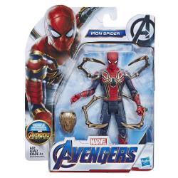 HASBRO Marvel Avengers Endgame Spider-Man Iron Spider 6-Inch-Scale Figure ฮาสโบร มาร์เวล อเวนเจอร์ส หุ่นโมเดลฟิกเกอร์ สไปเดอร์-แมน ไอรอน สไปเดอร์ 6 นิ้ว ลิขสิทธิ์แท้
