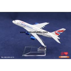 โมเดลเครื่องบิน British Airways อังกฤษ (Airbus A380)