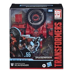 Hasbro Transformers Studio Series 55 Leader Class Constructicon Scavenger Action Figure 8.5 Inch ฮาสโบร ทรานสฟอเมอร์ส สตูดิโอ ซีรีย์ส 55 ลีดเดอร์ คลาส หุ่นยนต์คอนสตรัคติคอน สแคฟเวนเจอร์ 8.5 นิ้ว ลิขสิทธิ์แท้