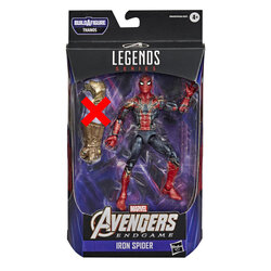 Hasbro Marvel Legends Series Avengers : Endgame Best of Wave 2020 Spider-Man Iron Spider 6-inch Figure ฮาสโบร มาร์เวล เลเจนด์ ซีรี่ย์ส อเวนเจอร์ส หุ่นโมเดลฟิกเกอร์ ไอรอน สไปเดอร์ ขนาด 6 นิ้ว (No BAF) ลิขสิทธิ์แท้
