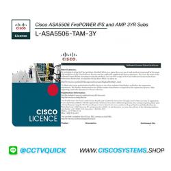 L-ASA5506-TAM-3Y (Cisco ASA5506 FirePOWER IPS and AMP 3YR Subs)