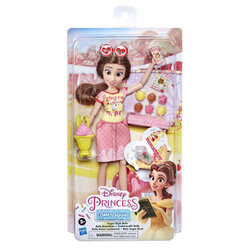 Hasbro Disney Princess Comfy Squad Sugar Style Belle Fashion Doll ฮาสโบร ดิสนี่ย์ ปริ๊นเซส คอมฟี่ สควอด ตุ๊กตาเจ้าหญิง ชูก้าร์ สไตล์ เบลล์ ขนาด 10.5 นิ้ว ลิขสิทธิ์แท้