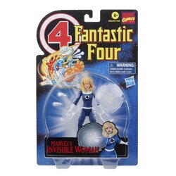 Hasbro Marvel Legends Series Retro Fantastic Four Invisible Woman 6-Inch Action Figure ฮาสโบร มาร์เวล เลเจนด์ แฟนแทสติก โฟร์ หุ่นโมเดลฟิกเกอร์ อินวิซิเบิล วูแมน ขนาด 6 นิ้ว ลิขสิทธิ์แท้