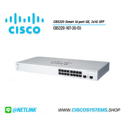 CBS220-16T-2G-EU (CBS220 Smart 16-port GE, 2x1G SFP)