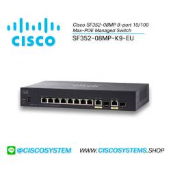EOL SF352-08MP-K9-EU (Cisco SF352-08MP 8-port 10/100 Max-POE Managed Switch)